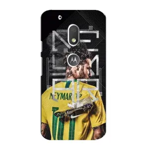 Силиконовый Чехол Motorola MOTO G4 Play (Neymar 10)