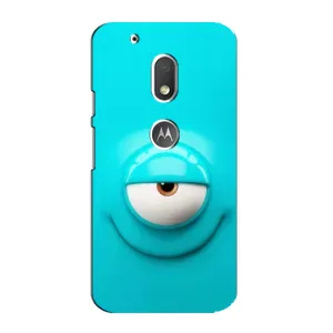 Силиконовые Чехлы (смешные стикеры) для Motorola MOTO G4 Play (Одноглазик)
