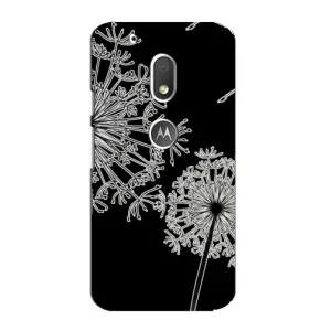 Силиконовый Чехол с одуванчиками на Motorola MOTO G4 Play (Одуванчики)