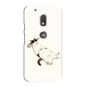 Чехол на тематику: Коты для Motorola MOTO G4 Play (Отдых)