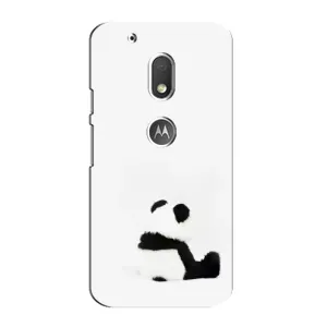 Чехлы с Пандами на Motorola MOTO G4 Play (Панда обиделся)
