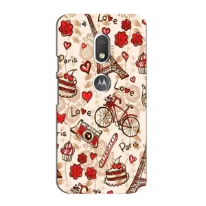 Чехол с Эйфелевой башней на Motorola MOTO G4 Play (Париж мечта)