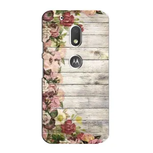 Чехлы с тематикой "ЦВЕТЫ" на Motorola MOTO G4 Play (Плетущиеся цветы)