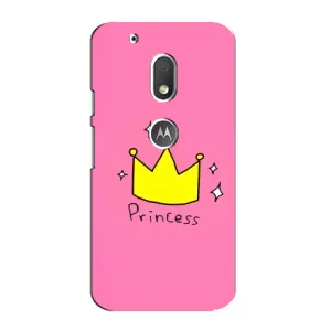 Девчачий Чехол для Motorola MOTO G4 Play (Princess)