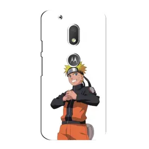 Чехлы с принтом Наруто на Motorola MOTO G4 Play (Радосный Наруто)