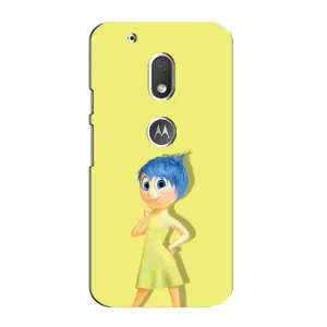 Чехол Головоломка для Motorola MOTO G4 Play - (AlphaPrint) (Радость)