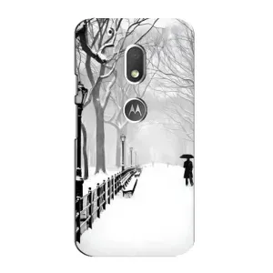 Чехлы на Новый Год Motorola MOTO G4 Play (Снегом замело)