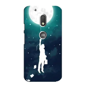 Чехол (ТПУ) с планетами на Motorola MOTO G4 Play (To The moon)
