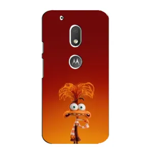 Чехол Головоломка для Motorola MOTO G4 Play - (AlphaPrint) (Тревожность)