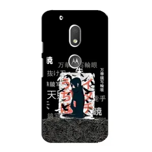 Чехлы с картинкой Итачи Учиха на Motorola MOTO G4 Play (УчихаИтачи)