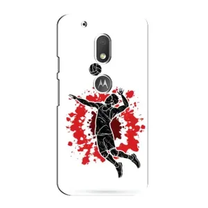 Чехлы с принтом Спортивная тематика для Motorola MOTO G4 Play (Волейболист)
