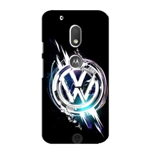 Чехол "Фольксваген" для Motorola MOTO G4 Play (Volkswagen на черном)