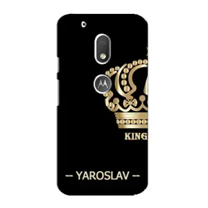 Чехлы с мужскими именами для Motorola MOTO G4 Play (YAROSLAV)