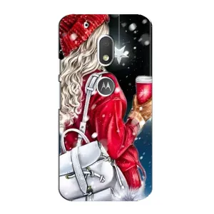 Чехлы на Новый Год Motorola MOTO G4 Play (Зима пришла)