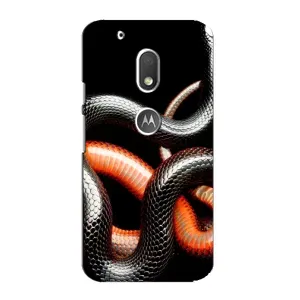 Чехлы с изображением разных животных для Motorola MOTO G4 Play (Змея)