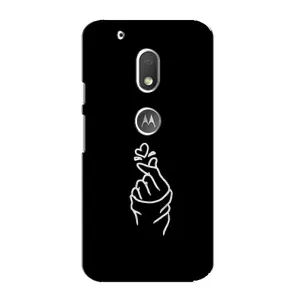 Чехлы (Знак сердечка) на Motorola MOTO G4 Play (Знак Сердечка)