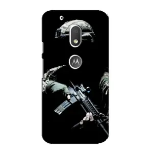 ЗСУ Чехлы (TPU) для Motorola MOTO G4 Play (ЗСУ снайпер)