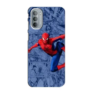 Силиконовый Чехол для Motorola MOTO G41 (Человек Паук)