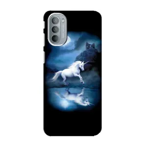 Чехол Unicorn на Motorola MOTO G41 (Единорог)
