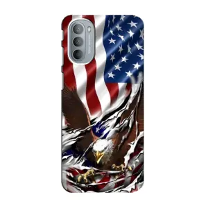 Чехол Флаг USA для Motorola MOTO G41 (Флаг USA)