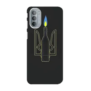 Чохол з картинкою (Патріотичний ГЕРБ) на Motorola MOTO G41 (Герб - Молотова)
