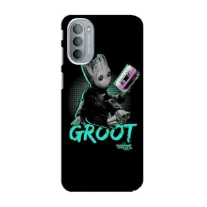 Чехол Супергерои Марвел на Моторола Мото джи 41 (Groot)