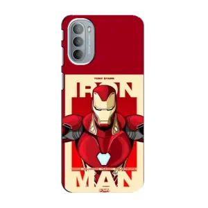 Чехол Супергерой Железный человек на Motorola MOTO G41 (Iron man)