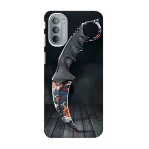 Чехол КИБЕРСПОРТ для Motorola MOTO G41 (Кинжал КС ГО)