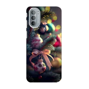 Чехлы на Новый Год Motorola MOTO G41 (Красивая елочка)