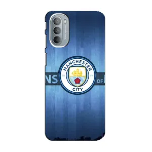Силиконовые Чехлы принт Футбол на Motorola MOTO G41 (ManCity)