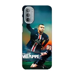 Чехол (TPU) с Футболистом на Motorola MOTO G41 (MBAPPE)