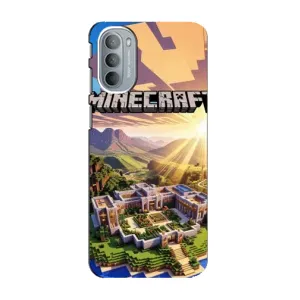 Чехол майнкрафт для Motorola MOTO G41 (MINECRAFT)