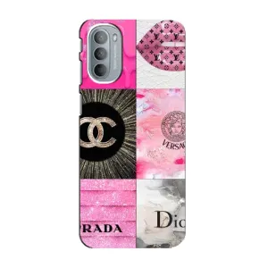 Чехол (Dior, Prada, YSL, Chanel) для Motorola MOTO G41 (Модница)