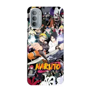Купить Чехлы на телефон с принтом Anime для Motorola MOTO G41 (Наруто постер)