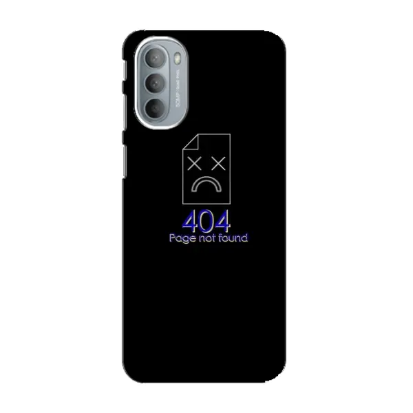 Чехол с рисунком «Ошибка 404» для Motorola MOTO G41 Чехол с рисунком «Ошибка 404» для Motorola MOTO G41