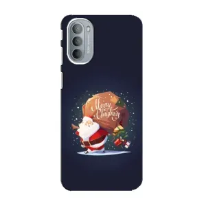 Чехол Санта Клаус для Motorola MOTO G41 (Подарки от Санты)