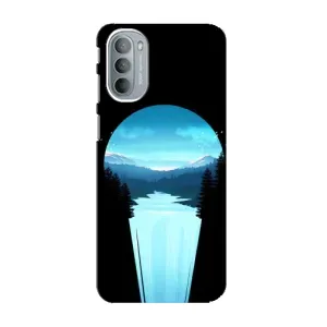 Літній Чохол на Motorola MOTO G41 (Синій Водоспад)