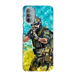 ЗСУ Чехлы (TPU) для Motorola MOTO G41 (ЗСУ Воин)