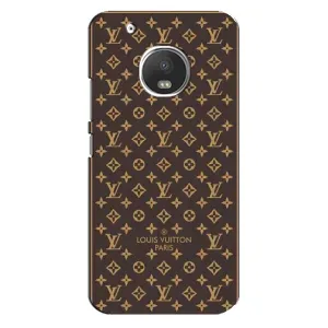 Чехол Стиль Louis Vuitton на Motorola MOTO G5 Plus (Фон Луи Виттон)