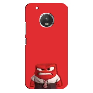 Чехол Головоломка для Motorola MOTO G5 Plus - (AlphaPrint) (Гнев)