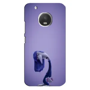 Чехол Головоломка для Motorola MOTO G5 Plus - (AlphaPrint) (Хандра)