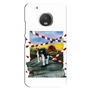 Чехол с принтом Собаки Патрон для Motorola MOTO G5 Plus (Храбрый Патрон)