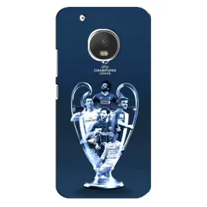 Чехлы с ТОП Футбольными клубами на Motorola Moto G5 Plus (Кубок ЛЧ)