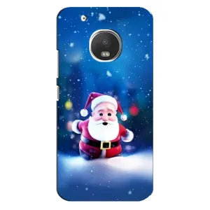 Чехлы на Новый Год Motorola MOTO G5 Plus (Маленький Дед Мороз)