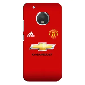 Силиконовые Чехлы принт Футбол на Motorola MOTO G5 Plus (Man United)