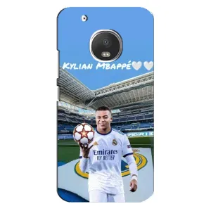 Чехол (TPU) с Футболистом на Motorola MOTO G5 Plus (Mbappe Real)