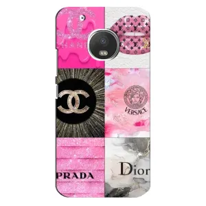 Чехол (Dior, Prada, YSL, Chanel) для Motorola MOTO G5 Plus (Модница)