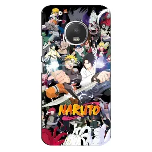 Купить Чехлы на телефон с принтом Anime для Motorola MOTO G5 Plus (Наруто постер)