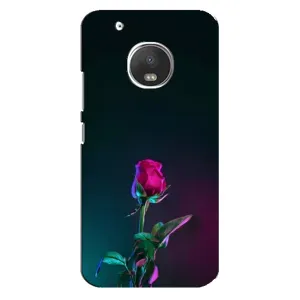 Чехлы с принтом Розочки для Motorola MOTO G5 Plus (Ночная роза)