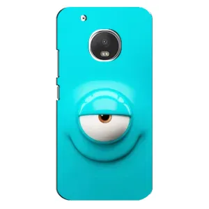 Силиконовые Чехлы (смешные стикеры) для Motorola MOTO G5 Plus (Одноглазик)